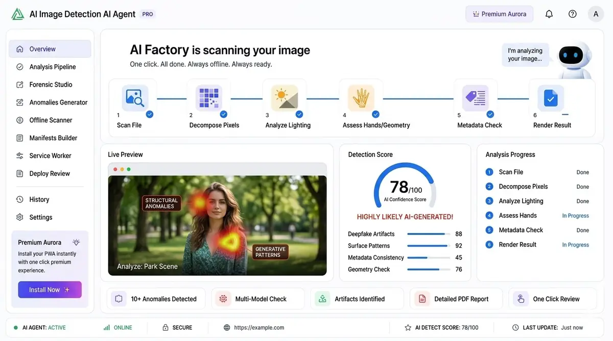 AI finance automation Game Master — example of the AI tool dashboard software